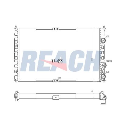 Su Radyatörü  Volkswagen Polo III Variant (6V5)(05.1997->2002)  BEHR CR 1535 000S