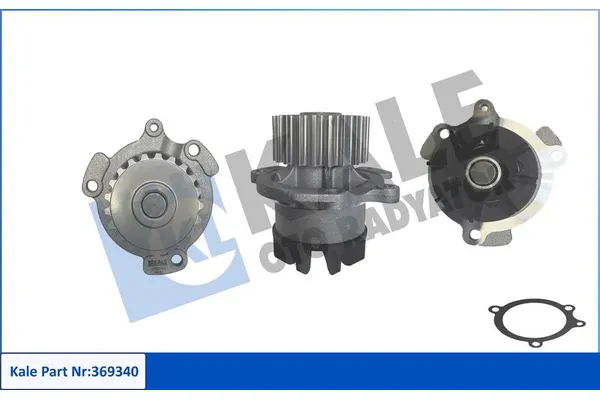 Devirdaim Su Pompası  Lada Kalina (1117/1118/1119)(09.2006->)  KALE 369340