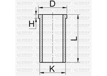 Gömlek (82.50MM-STD)  KING PISTON G85501460K-1M  14-020770.00