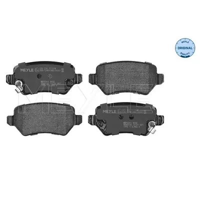 Fren Disk Balata Arka Opel Zafira B (2005->)  MEYLE 025 234 1715/W