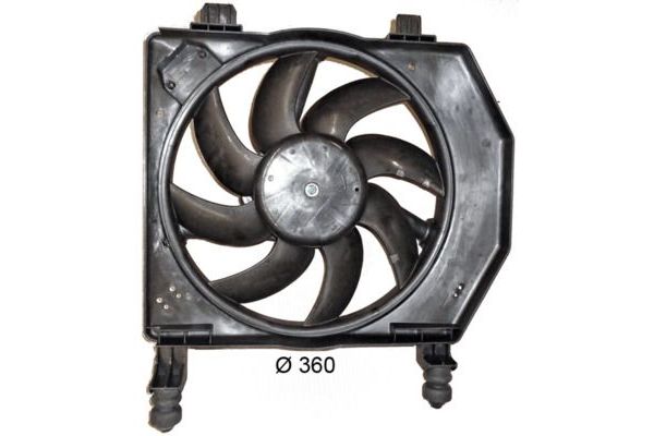 Radyatör Fan ve Motoru  Ford Fiesta Courier (1996->)  MAHLE CFF 388 000S