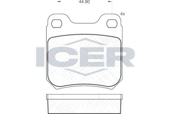 Fren Disk Balata Arka Opel Senator B (1987->)  MAGNETI MARELLI 323700015800