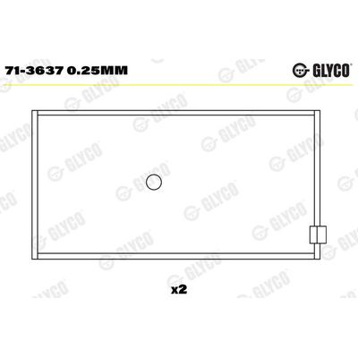 Kol Yatak (STD)  KOLBENSCHMIDT 37005600