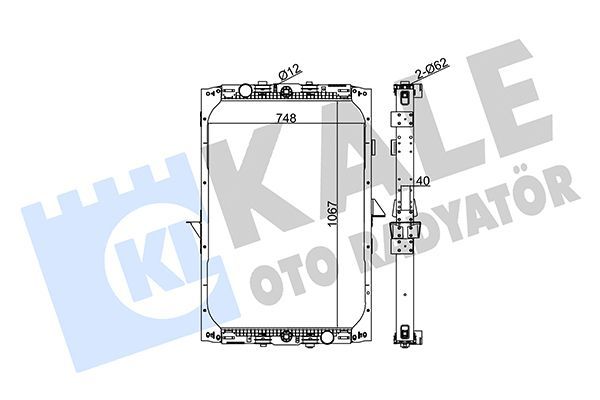 Su Radyatörü  KALE 349345
