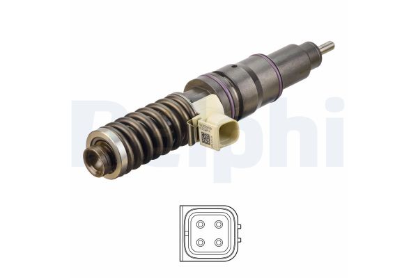Enjektör  DELPHI BEBE4D34101-12B1