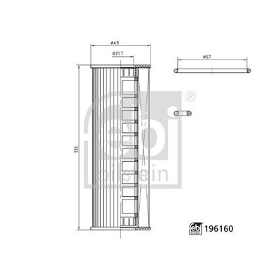 Yağ Filtresi  Ford Explorer (U625)(CTW)(2020->)  FEBI BILSTEIN 196160