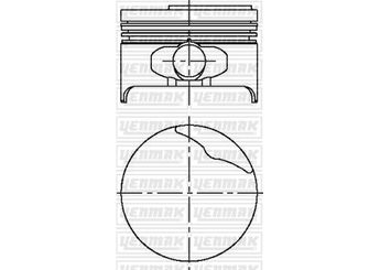 Piston  YENMAK 4167-050  4167050 7701700667