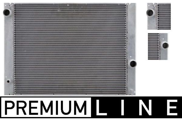 Su Radyatörü  BMW 6 Serisi Coupe (E63)(2003->)  MAHLE CR 580 000P