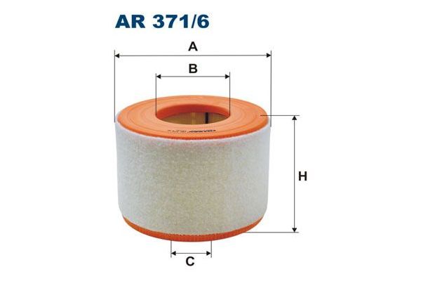 Hava Filtresi  Audi A7 Sportback (4GF)(05.2014->)  FILTRON AR 371/6