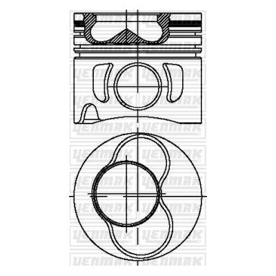 Piston (80.01MM-0.50)  GOETZE 87-72172-050