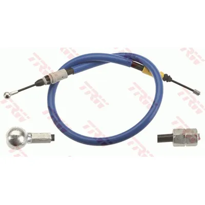 El Fren Teli Arka Sağ veya Sol Citroen C4 5 Kapı (08.2010->)  WALBURG W009