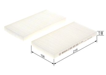 Polen Filtresi  BOSCH 0 986 4B5 009  