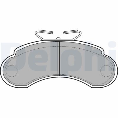 Fren Disk Balata Ön DELPHI LP735