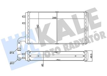 Kalorifer Radyatörü  ORİS KFI007136  4327232