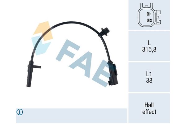 Abs Sensörü Arka Sağ veya Sol Ford Transit Otobüs (TTG)(2013->2019)  MARGO 2840052