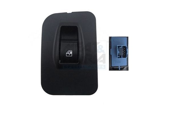 Cam Açma Düğmesi Ön Sağ Peugeot Bipper (02.2008->)  GVA 8029547