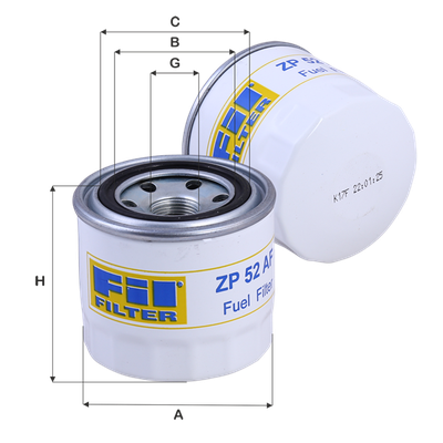 Yakıt Filtresi  FIL FILTRE ZP 3441 F