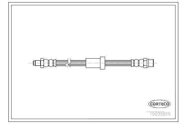 Fren Hortumu Ön Sağ veya Sol FROW 396.1112.012