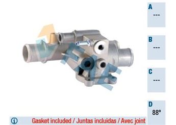 Termostat  KRAFTVOLL 08110127  46776217 46416424 46464991 46464992 46465699 46513506 46523733 46524020 46536104 46776216 71712372