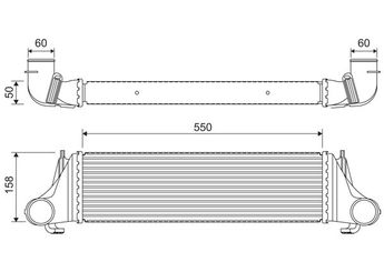 Turbo Radyatörü  VALEO 818400  17512247966 17 51 2 247 966 2247966 2 247 966