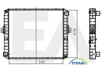 Su Radyatörü  ORİS BTO510026  98411679