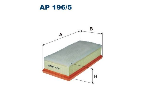 Hava Filtresi  Peugeot 108 TOP (03.2014->)  FILTRON AP 196/5
