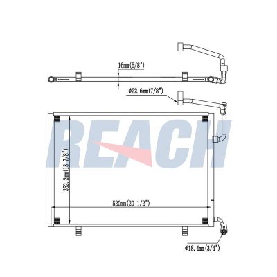 Klima Radyatörü  MGA 82287