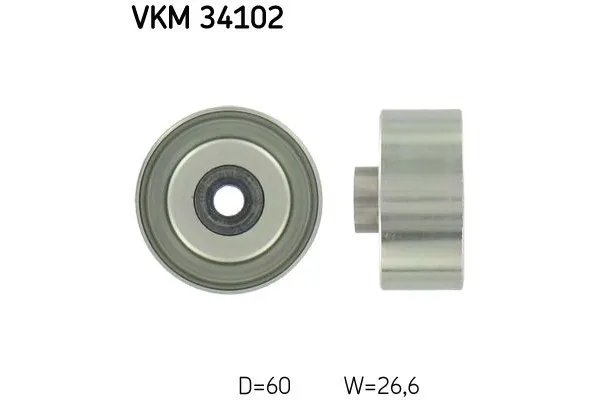 Vantilatör Kayış Gergi Rulmanı  Ford Transit Connect (TC7)(2002->)  SKF VKM 34102