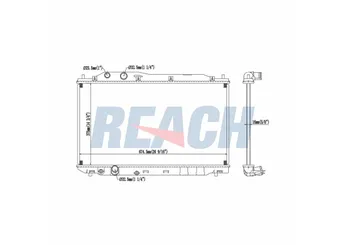 Su Radyatörü  RADISEN RR 68143  19010RNAA51 19010RNBC51 19010RNAA01 19010RNAJ51