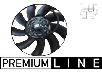 Radyatör Fan ve Motoru  MAHLE CFF 475 000P  LR012644 LR112860