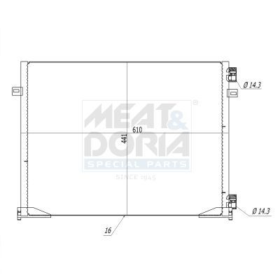 Klima Radyatörü  Opel Vivaro Kamyonet (07.2006->)  PSA ORJINAL 91168643
