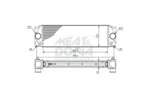 Turbo Radyatörü  ORİS 2304-4835