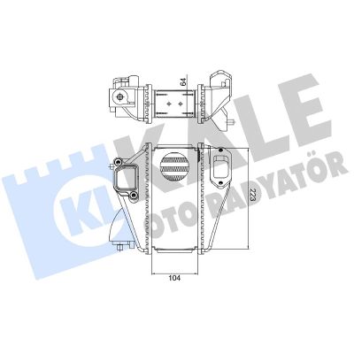 Turbo Radyatörü  Honda HR-V (RU)(08.2015->)  MGA 80048