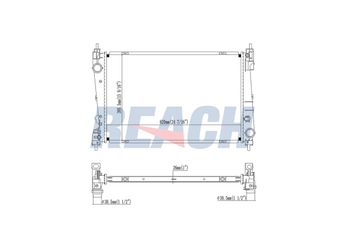 Su Radyatörü  ORİS MOP548034  1300337 13367316