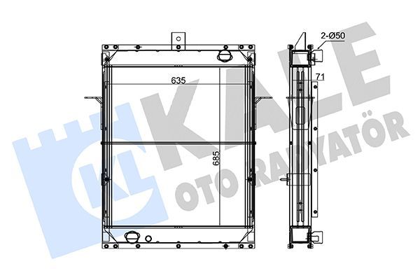 Su Radyatörü  KALE 160100
