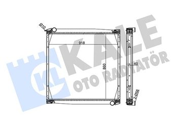 Su Radyatörü  KALE 349475  1300133 10570474 10570491 1327249 1397435 1408881 1442751 1764886