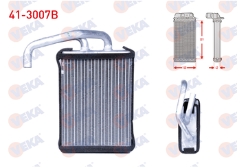 Kalorifer Radyatörü  VEKA 41-3007B  MB609114