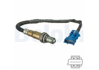 Oksijen (Lambda) Sensörü  DELPHI ES20632-12B1  855408 93180669