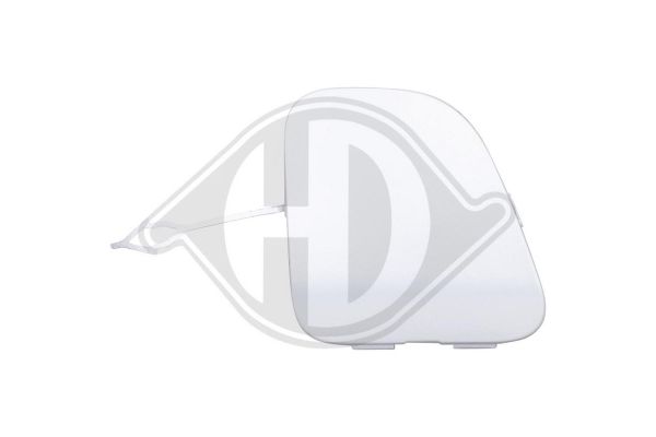 Tampon Çeki Demir Kapağı Arka Opel Crossland X (2017->) / Crossland (2021->)  EUROBUMP OPL07CS019