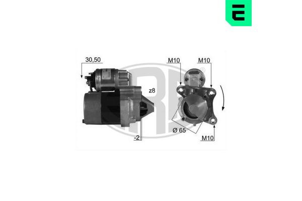 Marş Dinamosu  Renault Kangoo (F/KC0)(06.1997->)  ERA 220023A