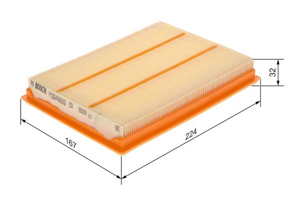Hava Filtresi  Infiniti Q50 (V37)(2013->)  BOSCH F 026 400 602
