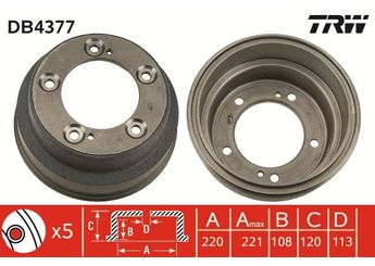 Kampana Arka Sağ ve Sol FRENBU 16183  5276144102 5276144101 52761-44101 52761-44102 5276144500 52761-44500