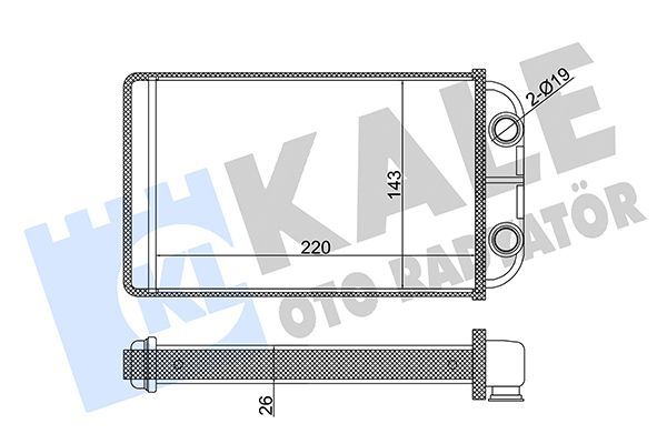 Kalorifer Radyatörü  KALE 358575