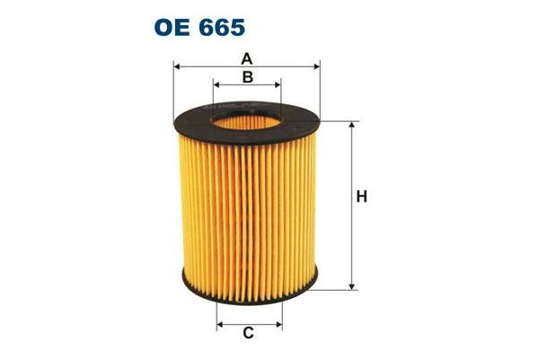 Yağ Filtresi  FILTRON OE 665