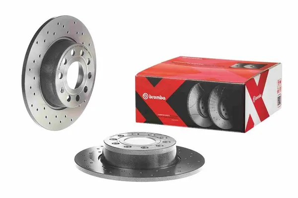 Fren Disk Ayna Arka Sağ ve Sol Volkswagen Golf VIII (CD1)(12.2019->)  BREMBO 08.B413.1X