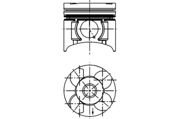 Piston (79.00MM-STD)   SONNE 504KR02400