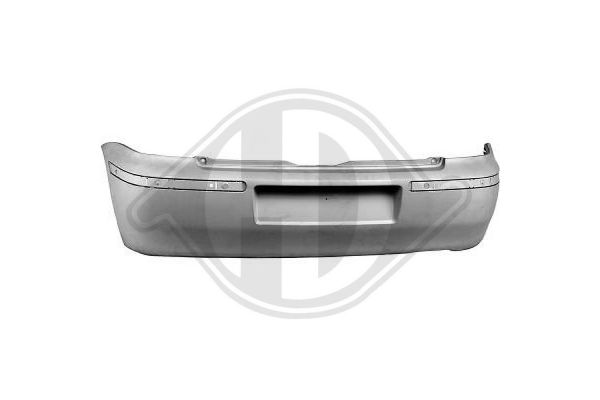 Tampon Arka Volkswagen Polo III 2/4 Kapı (6N2)(10.1999->2001)  EUROBUMP WOS07PO014