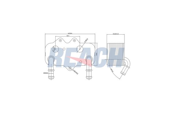 Motor Yağ Soğutucu  FASE 55-223-005