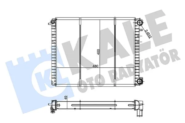 Su Radyatörü  KALE 0511152PA