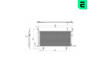 Klima Radyatörü  ERA 667466  73210SG001 73210SG000 73210SG002